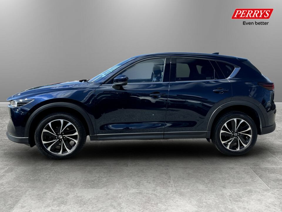 Mazda CX-5 2.0 E-skyactiv G Mhev Exclusive-line Dap FM73UFB Blue #4