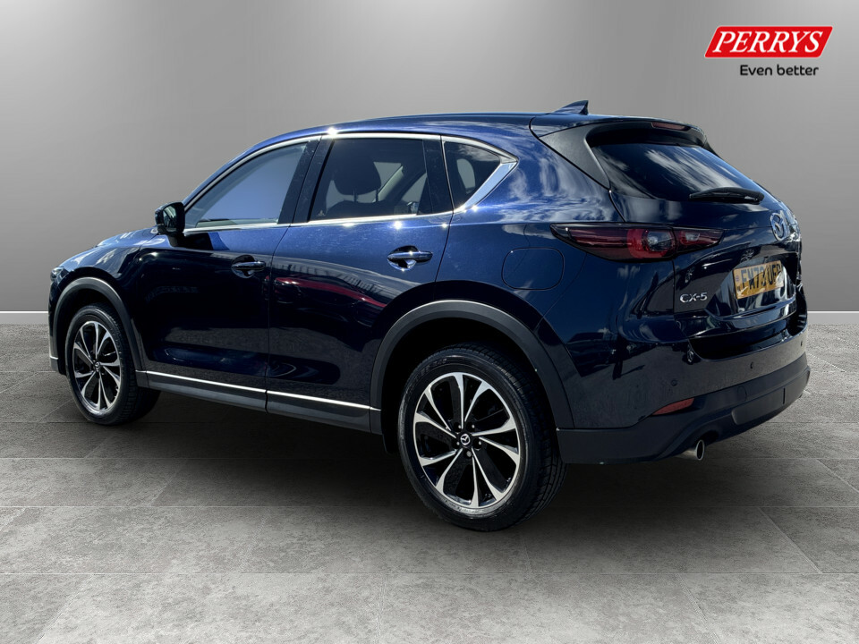 Mazda CX-5 2.0 E-skyactiv G Mhev Exclusive-line Dap FM73UFB Blue #5