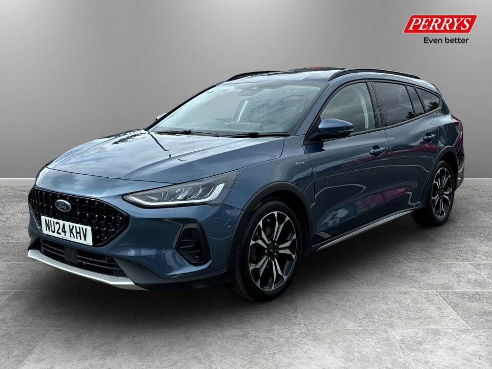 Ford Focus 1.0 Ecoboost Hybrid Mhev Active X NU24KHV Blue #3
