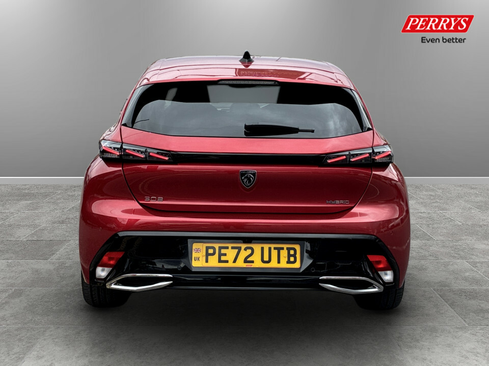Peugeot 308 1.6 Plug-in Hybrid 225 Gt Premium E-eat8 Red #6