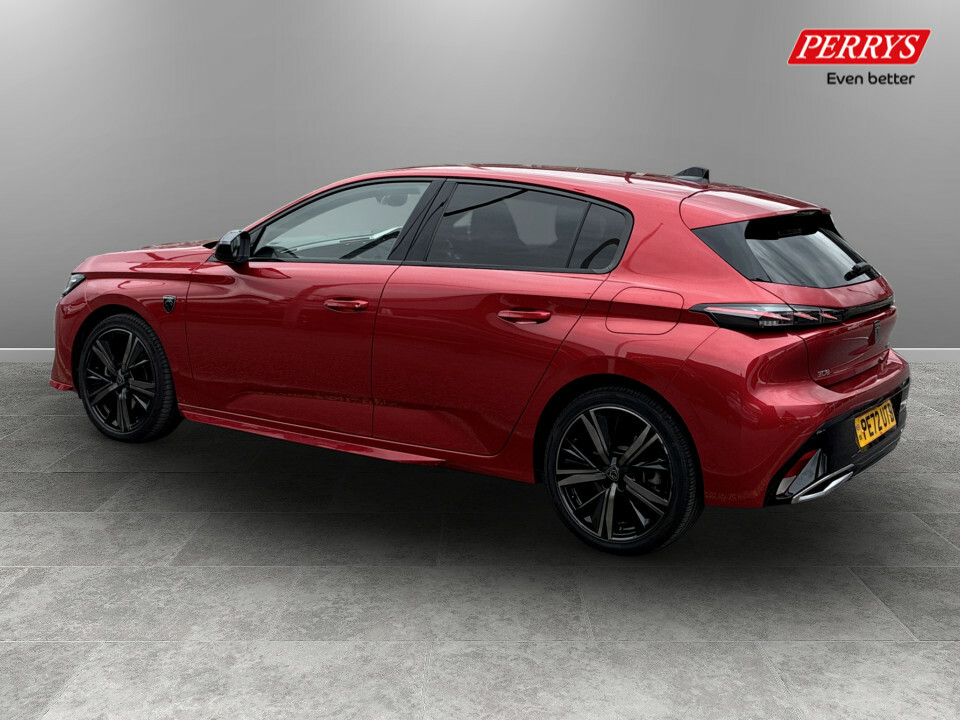 Peugeot 308 1.6 Plug-in Hybrid 225 Gt Premium E-eat8 Red #5