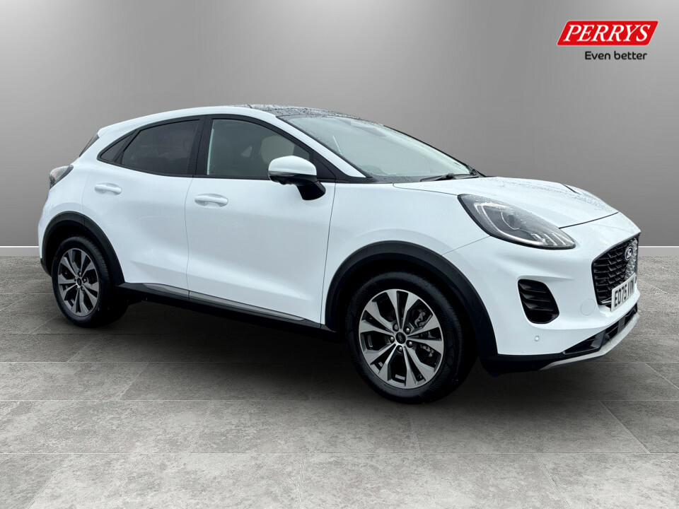 Ford Puma 1.0 Ecoboost Hybrid Mhev Titanium Dct White