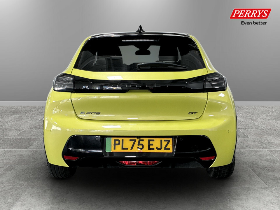 Peugeot e-208 115Kw Gt 51Kwh Yellow #6