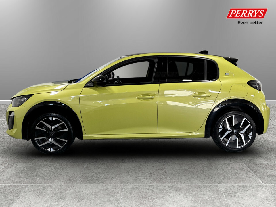 Peugeot e-208 115Kw Gt 51Kwh Yellow #4