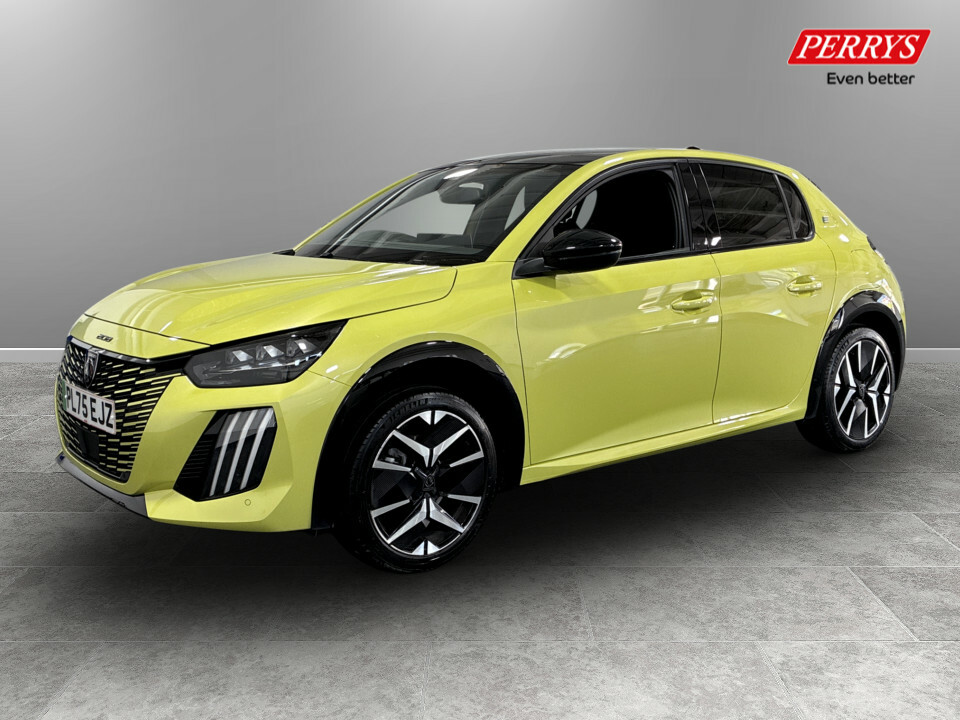 Peugeot e-208 115Kw Gt 51Kwh Yellow #3