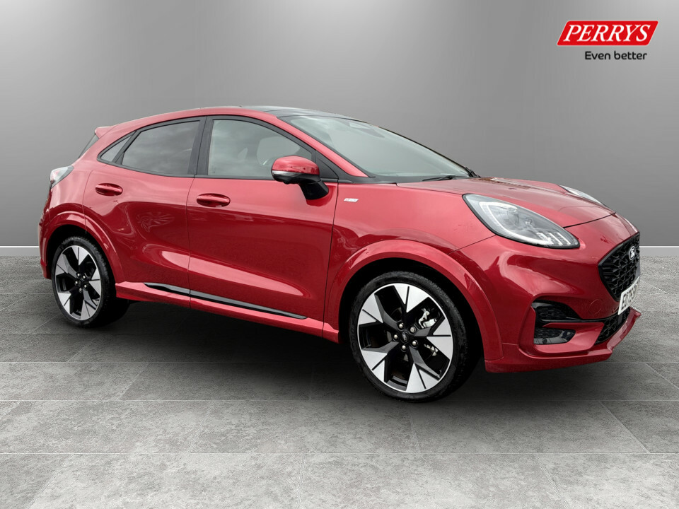 Ford Puma 1.0 Ecoboost Hybrid Mhev St-line X Dct Red