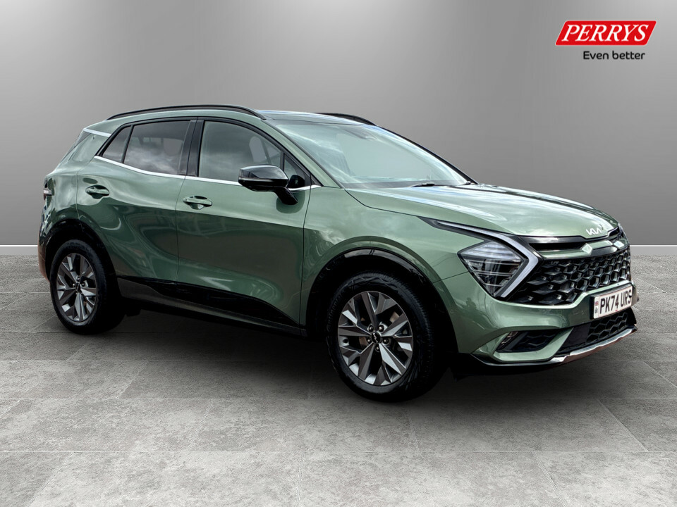 Kia Sportage 1.6T Gdi 207 Hev Gt-line S Green