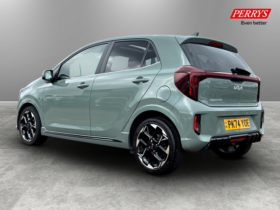 Kia Picanto 1.2 Gt-line S PK74YOE Green #5