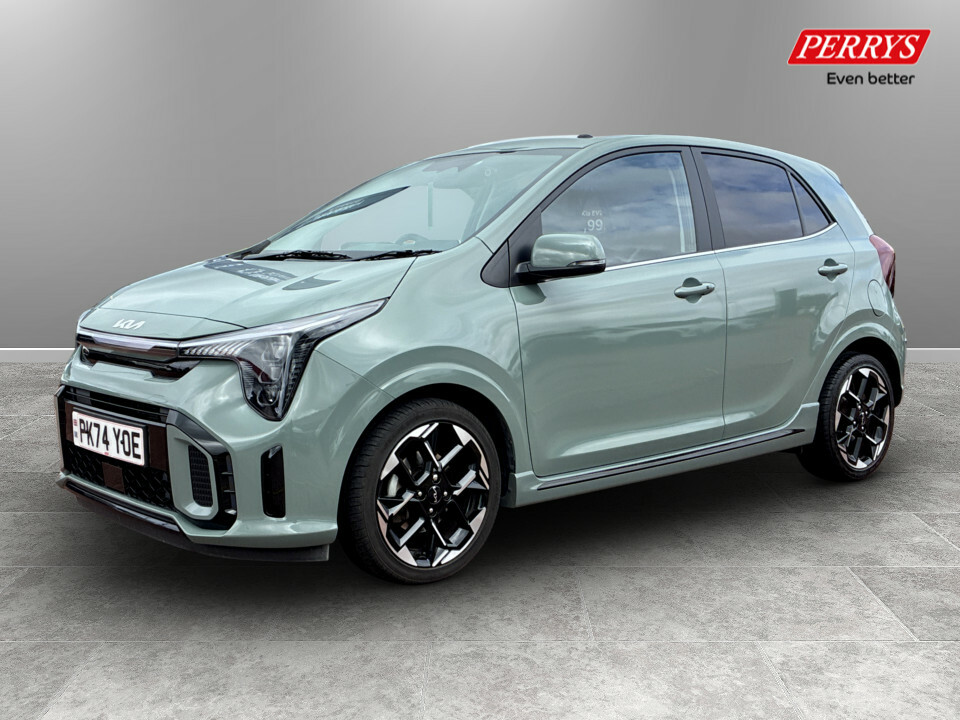 Kia Picanto 1.2 Gt-line S PK74YOE Green #3