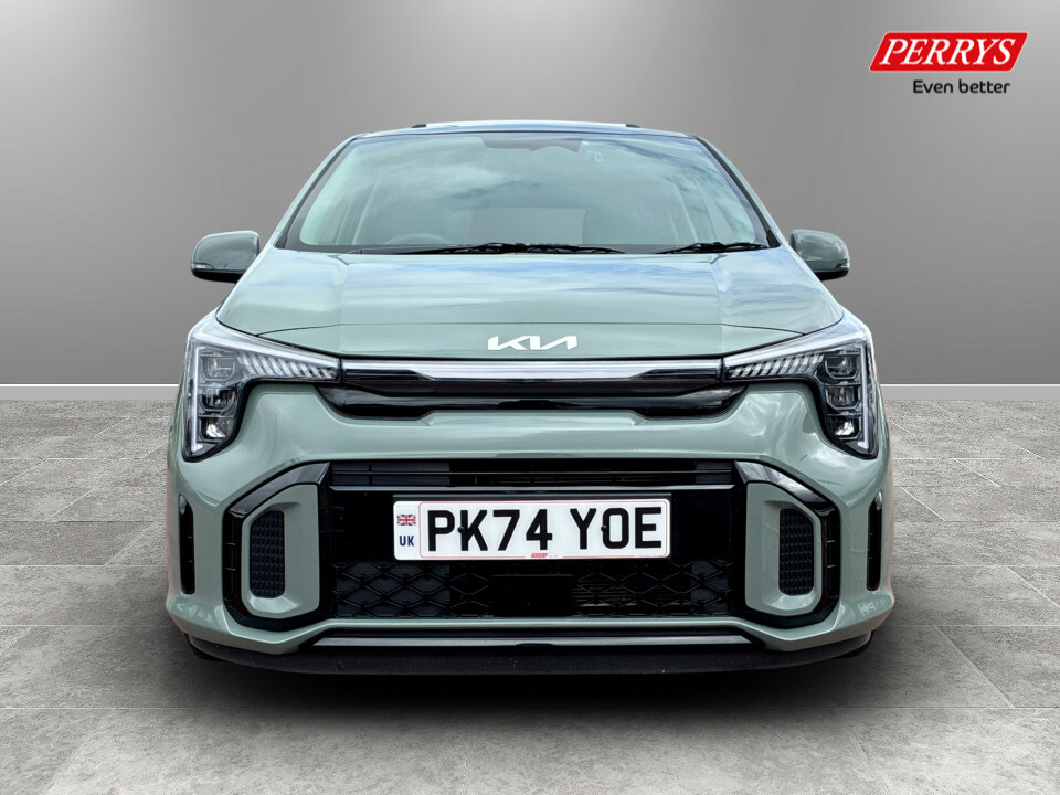 Kia Picanto 1.2 Gt-line S PK74YOE Green #2