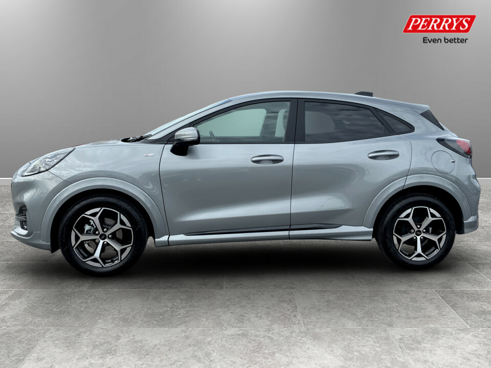 Ford Puma 1.0 Ecoboost Hybrid Mhev St-line Silver #4