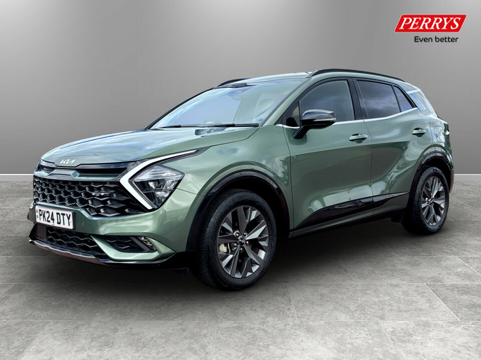 Kia Sportage 1.6T Gdi Hev Gt-line Green #3