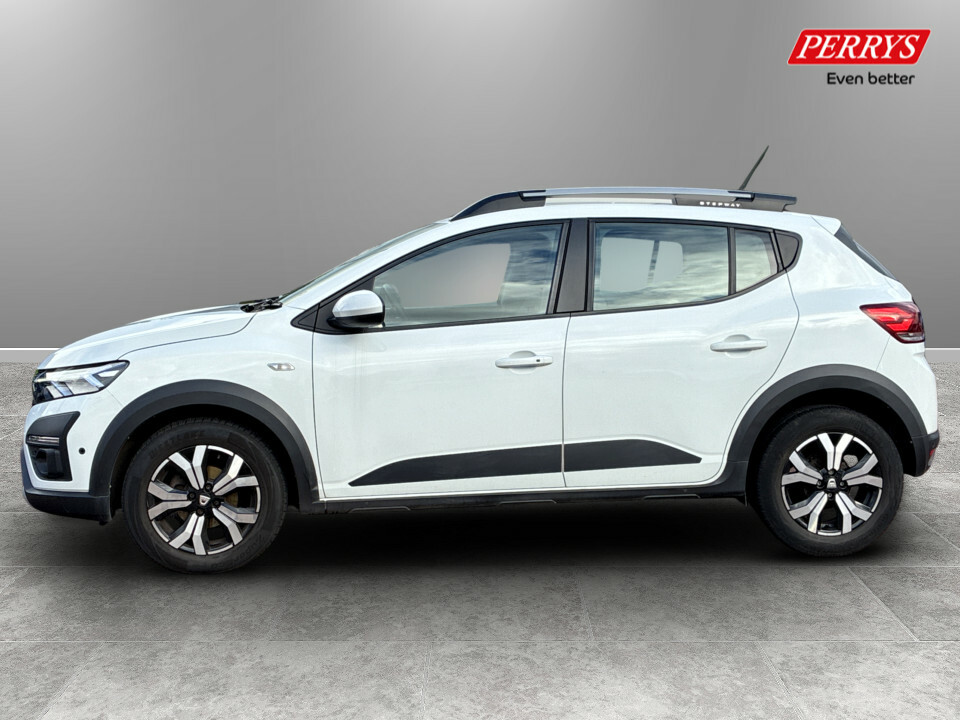 Dacia Sandero Stepway 1.0 Tce Prestige Cvt White #4