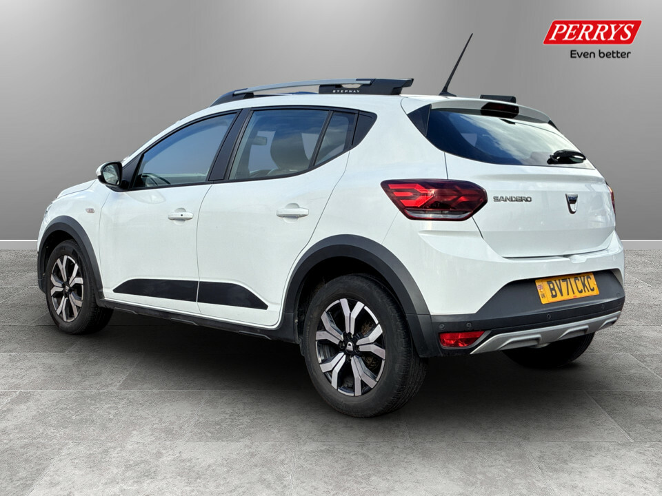Dacia Sandero Stepway 1.0 Tce Prestige Cvt White #5