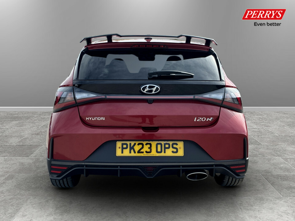 Hyundai I20 1.6T Gdi N Red #6