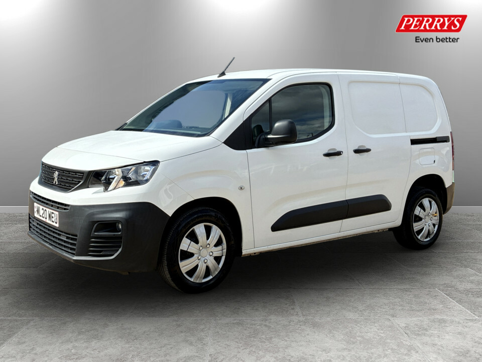 Peugeot Partner 1000 1.5 Bluehdi 100 Professional Van White #3