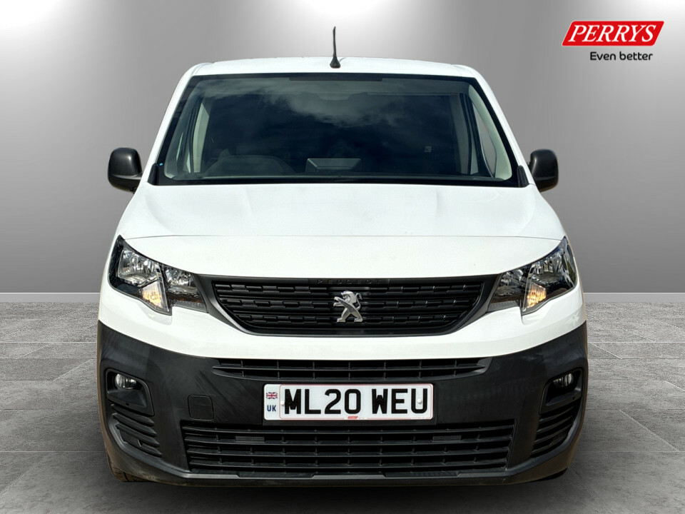 Peugeot Partner 1000 1.5 Bluehdi 100 Professional Van White #2
