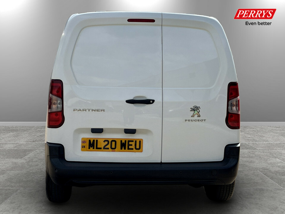 Peugeot Partner 1000 1.5 Bluehdi 100 Professional Van White #6