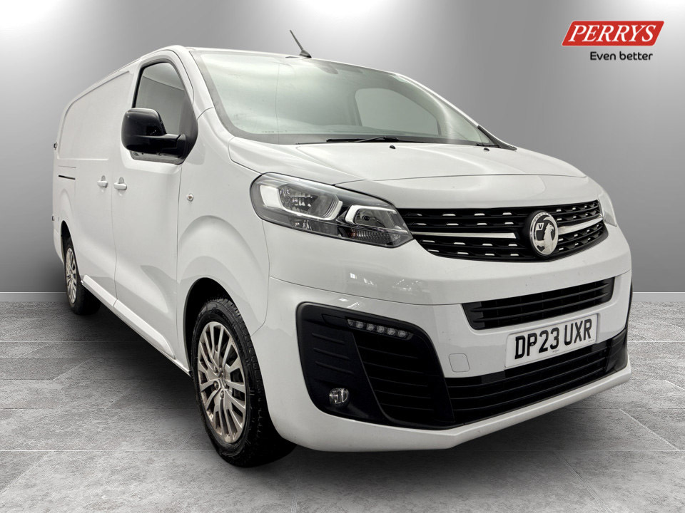 Vauxhall Vivaro 2900 1.5D 100Ps Pro H1 Van DP23UXR White