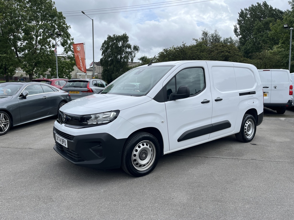 Vauxhall Combo 1.5 Turbo D 100Ps Prime H1 Van White #3