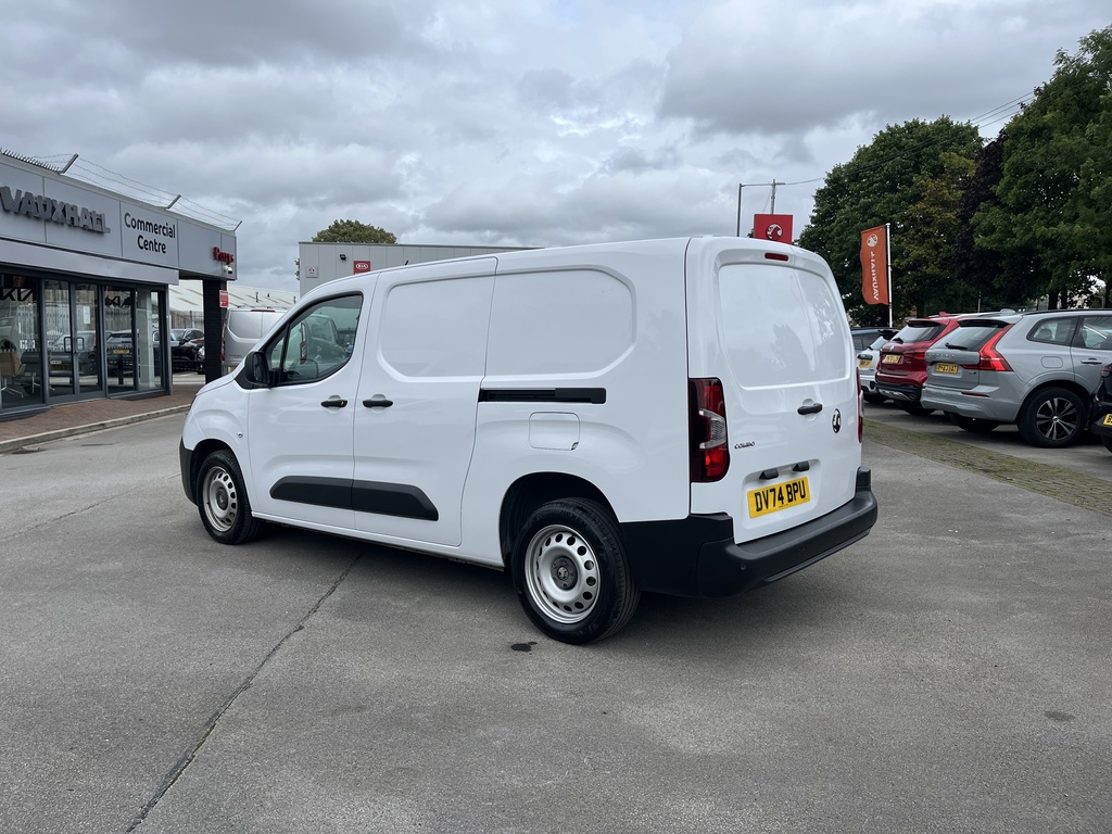 Vauxhall Combo 1.5 Turbo D 100Ps Prime H1 Van White #5