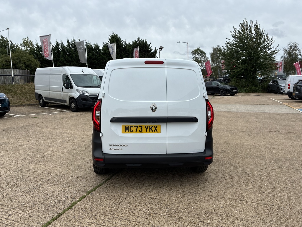 Renault Kangoo Ml19 Blue Dci 95 Advance Van White #3