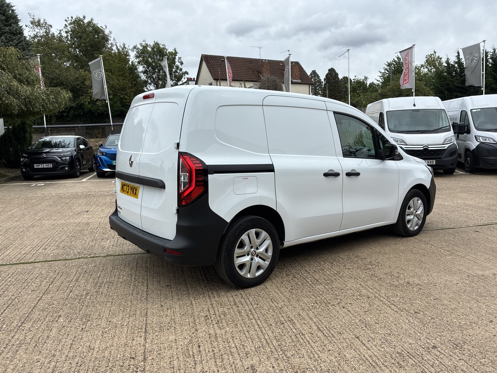 Renault Kangoo Ml19 Blue Dci 95 Advance Van White #4