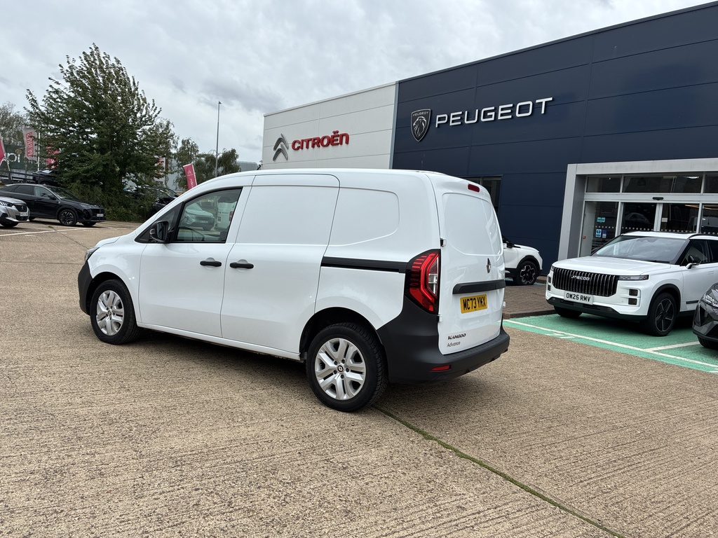 Renault Kangoo Ml19 Blue Dci 95 Advance Van White #2