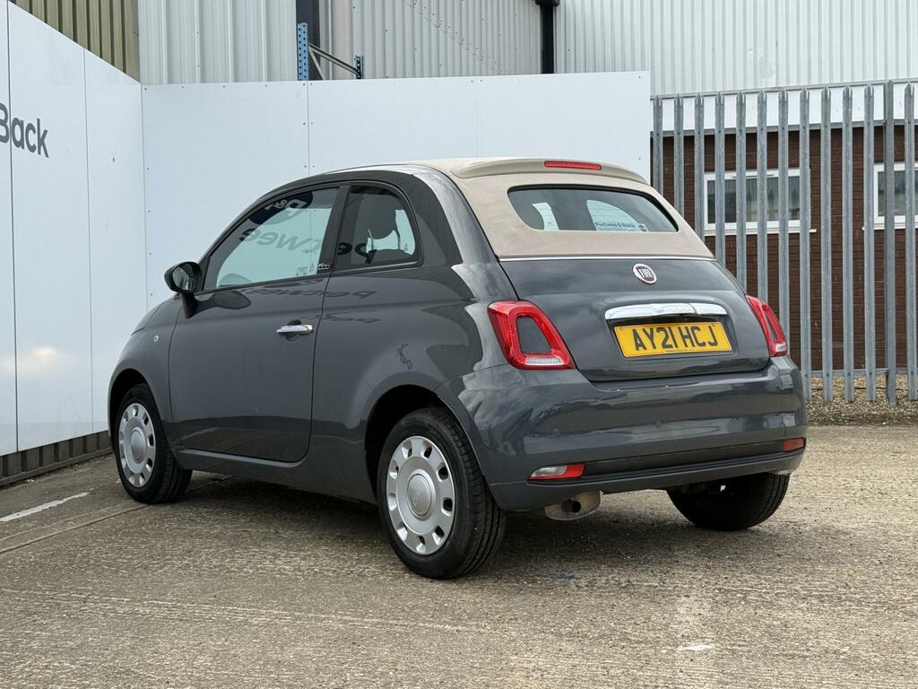 Fiat 500C Star Grey #8