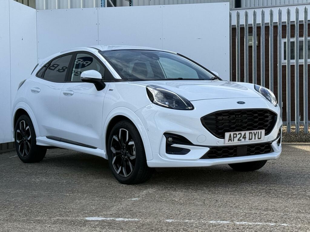 Ford Puma 1.0T Ecoboost Mhev St-line X Dct Euro 6 S S White #3