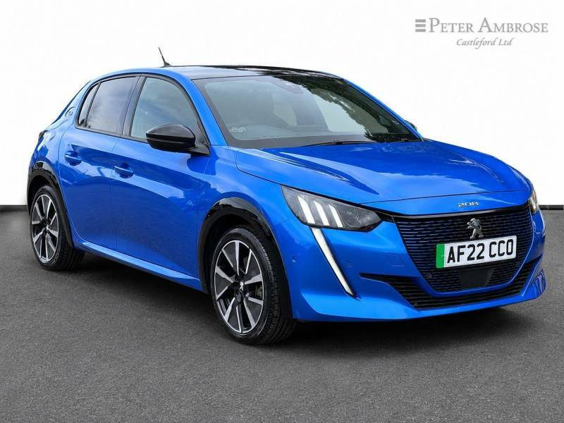 Peugeot e-208 100Kw Gt 50Kwh - 2022 22 Blue