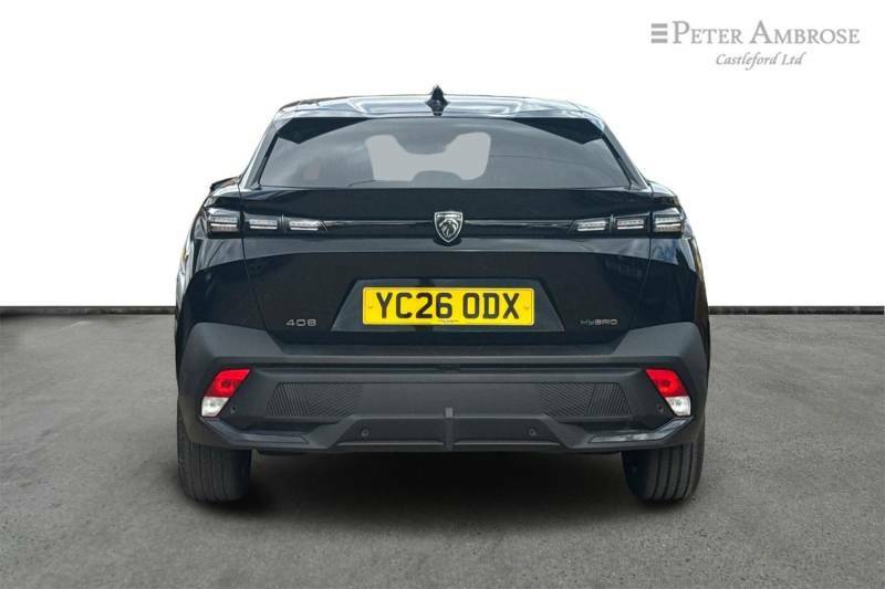 Peugeot 408 1.6 Plug-in Hybrid 225 Allure E-eat8 Black #4