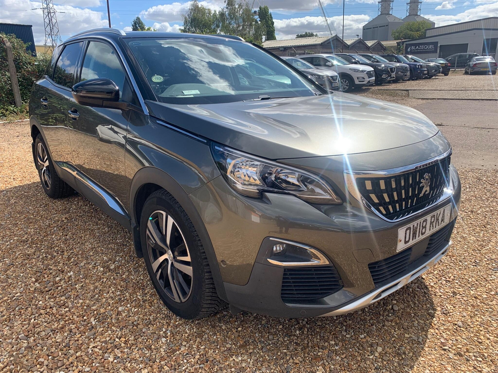 Peugeot 3008 1.5 Bluehdi Allure Euro 6 Ss Grey