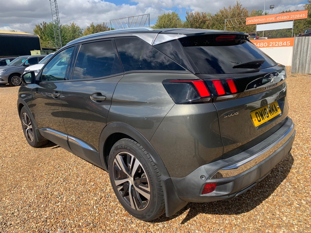 Peugeot 3008 1.5 Bluehdi Allure Euro 6 Ss Grey #5