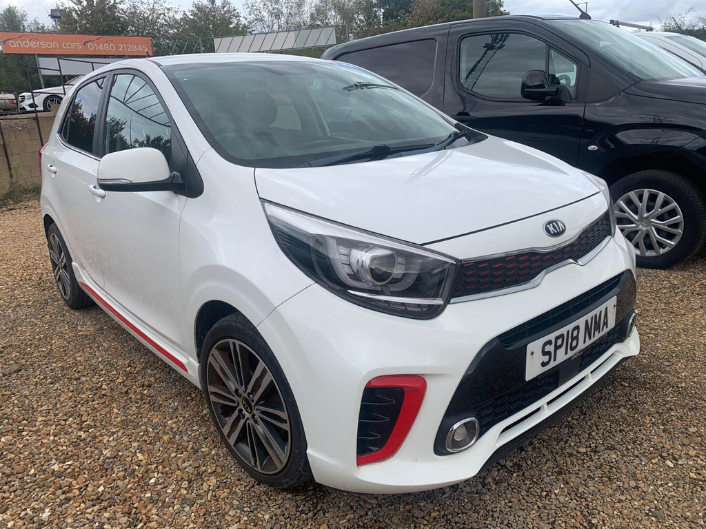 Kia Picanto 1.0 Gt-line Euro 6 White