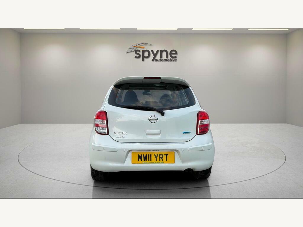Nissan Micra 1.2 Dig-s Tekna Cvt Euro 5 S S White #5