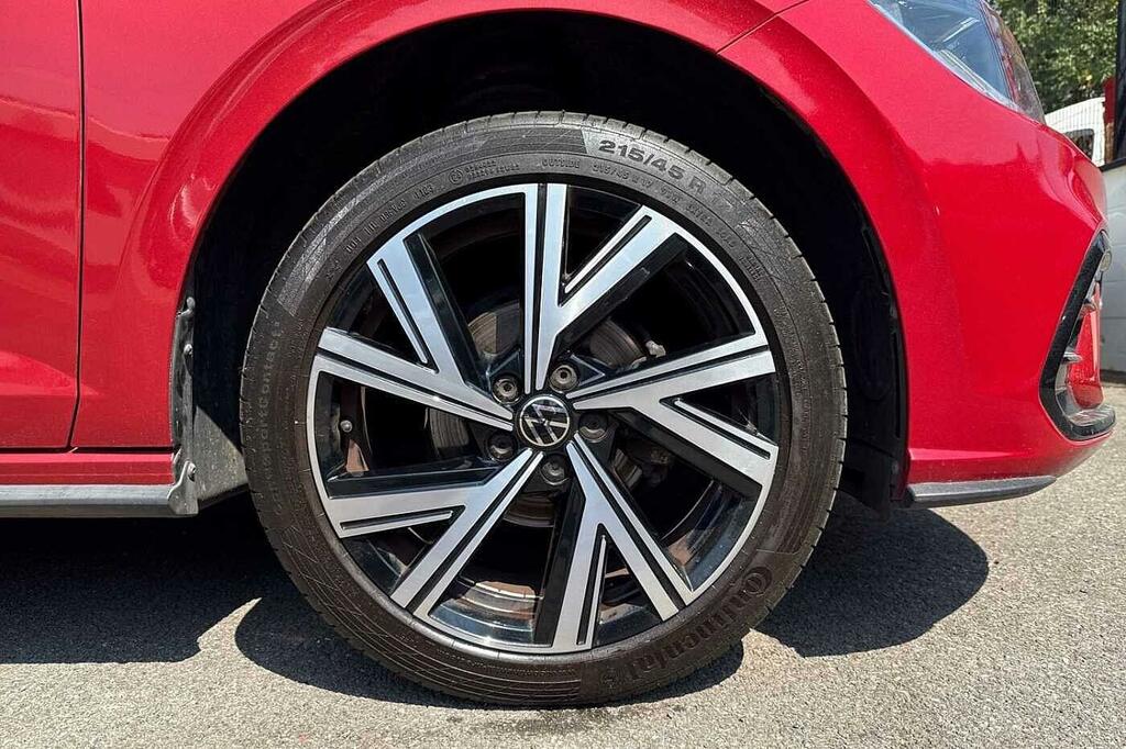 Volkswagen Polo 1.0 Tsi R-line Dsg Red #5