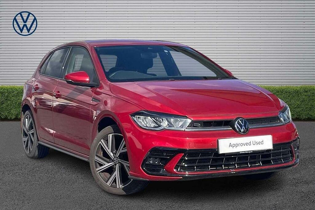 Volkswagen Polo 1.0 Tsi R-line Dsg Red