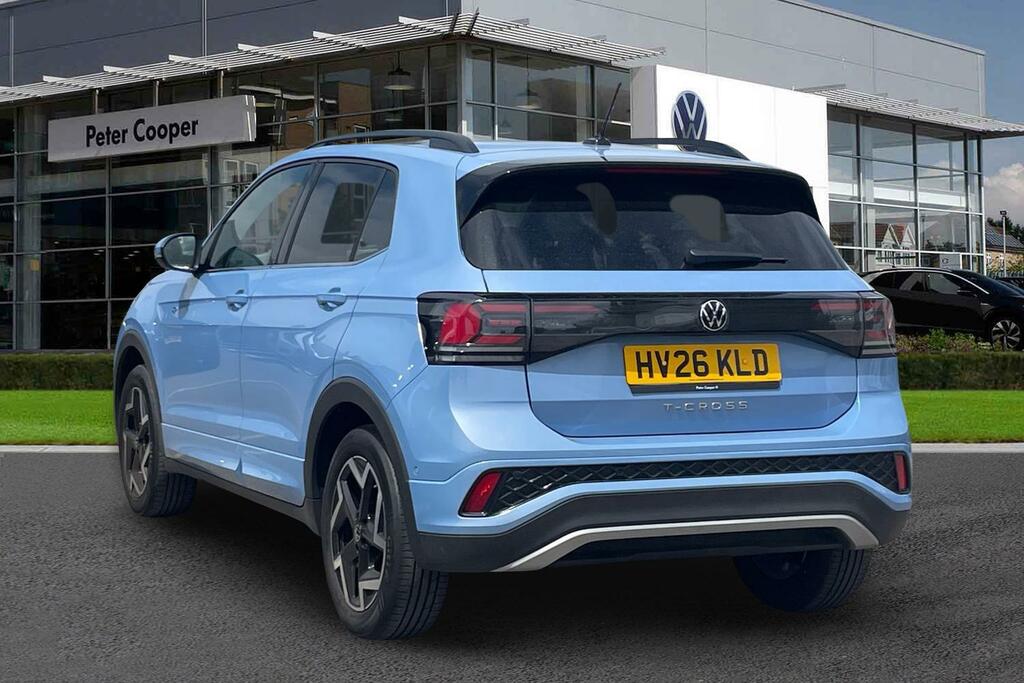 Volkswagen T-Cross 1.0 Tsi 115 R-line Dsg Blue #3