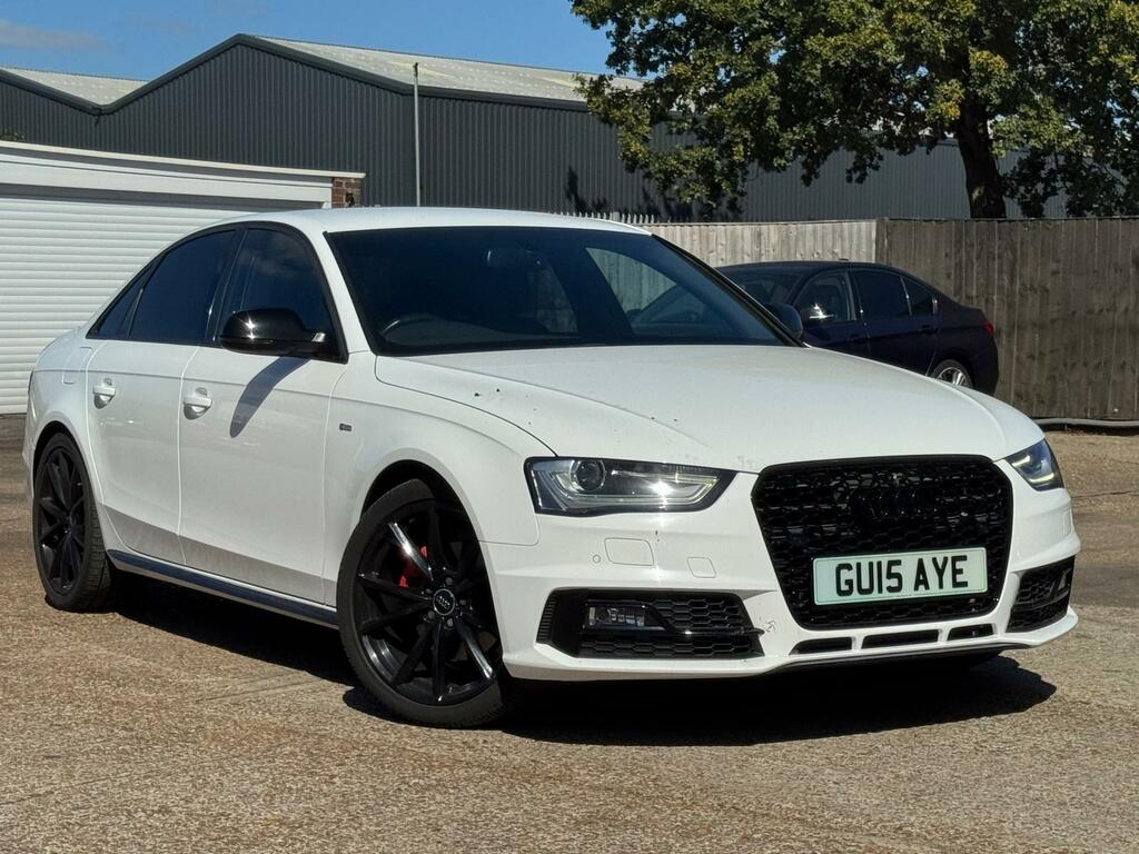 Audi A4 2.0 Tdi Black Edition Plus Euro 5 Ss White