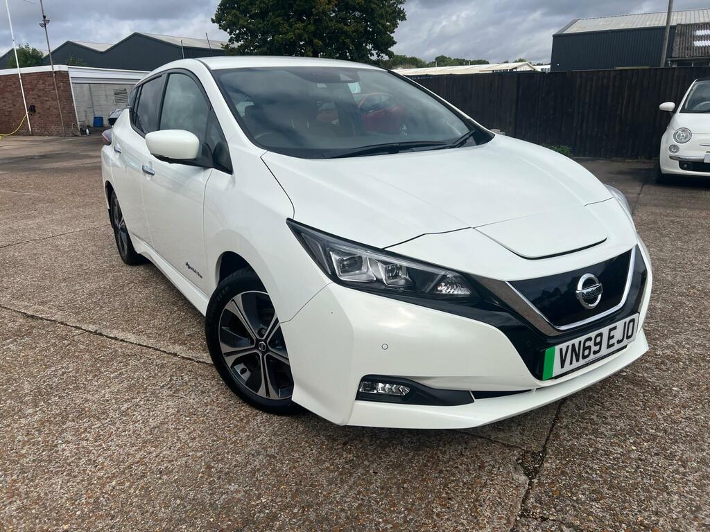 Nissan Leaf 40Kwh Tekna White