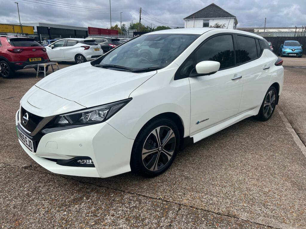 Nissan Leaf 40Kwh Tekna White #3