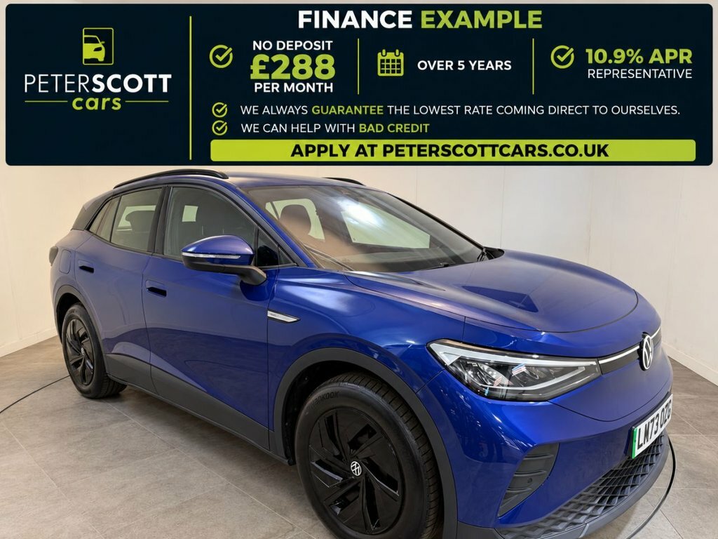 Volkswagen ID.4 Suv Blue #3