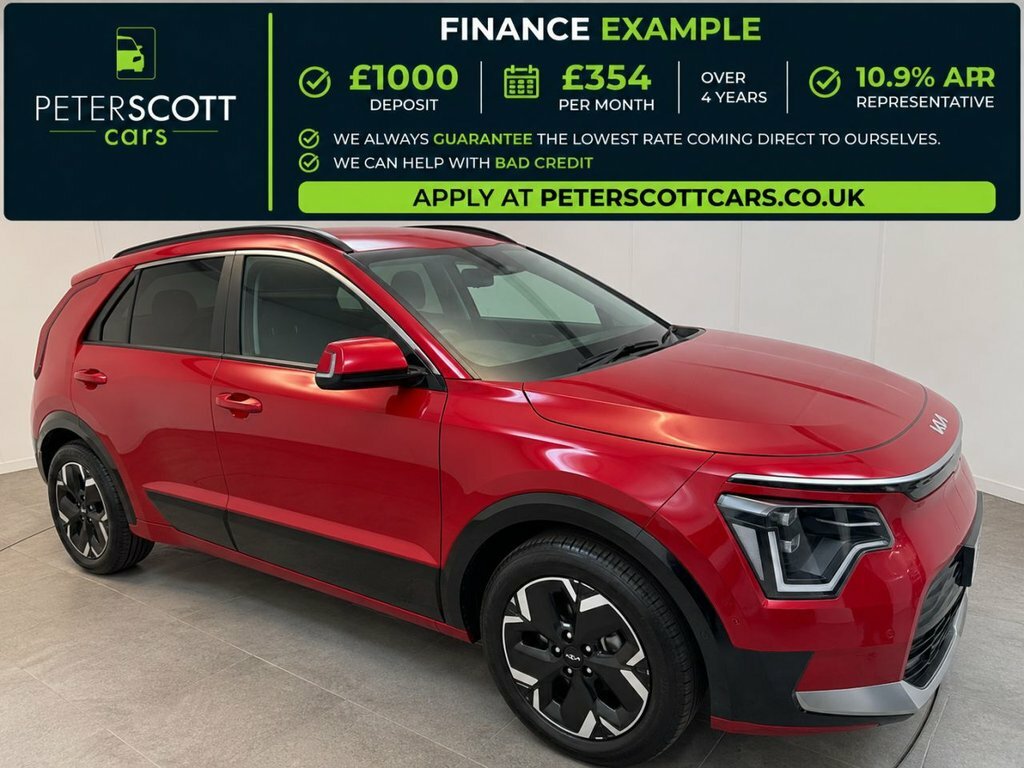 Kia e-Niro Suv Red #3