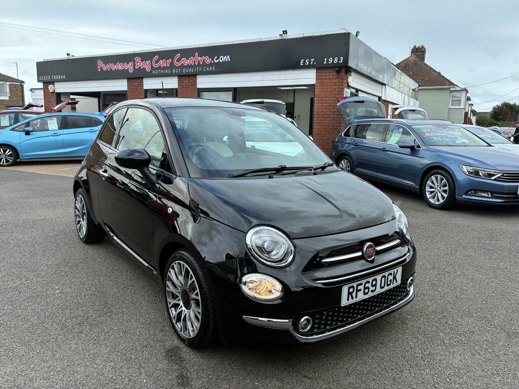 Fiat 500 Twinair Star 0.9 Hatchback Euro 6 S Black