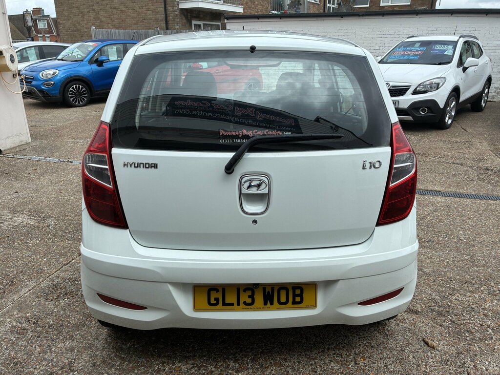 Hyundai I10 Active 1.2 Hatchback Euro 5 85 White #6