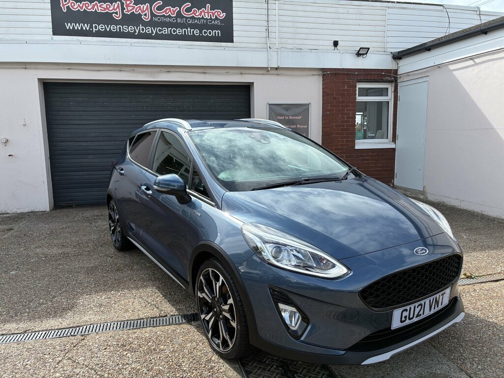 Ford Fiesta Active X Edition 1.0T Ecoboost Mhev Hatchback Blue