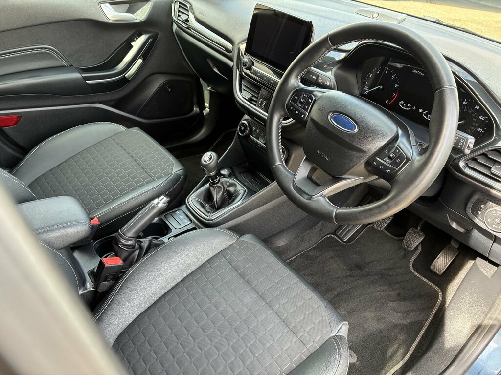 Ford Fiesta Active X Edition 1.0T Ecoboost Mhev Hatchback Blue #2