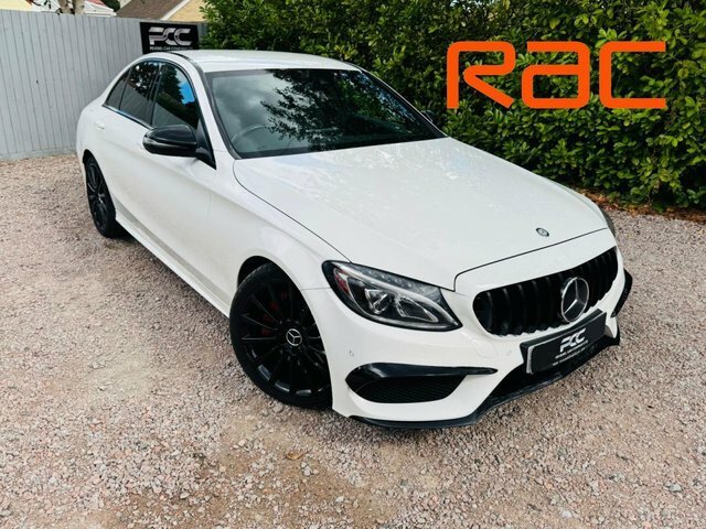 Mercedes-Benz C Class 2017 2.1 C250d Amg Line Saloon G-tronic White