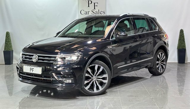 Volkswagen Tiguan 2.0 Tsi R-line Tech Suv Dsg 4Motion Eur Black